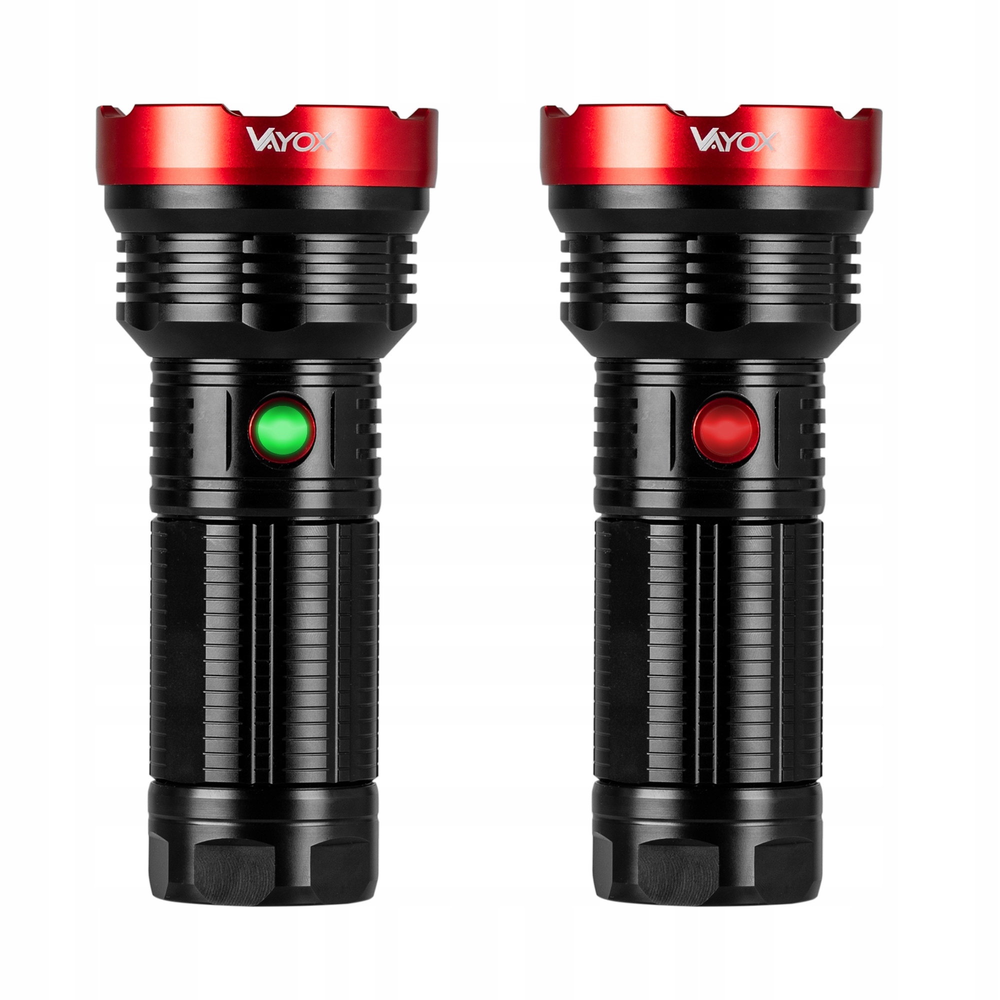 LATARKA LED TAKTYCZNA AKUMULATOROWA USB C LAMPA SZPERACZ 2000lm PRO VAYOX Model VA0110