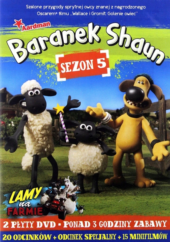 

Baranek Shaun Sezon 5 2DVD Folia