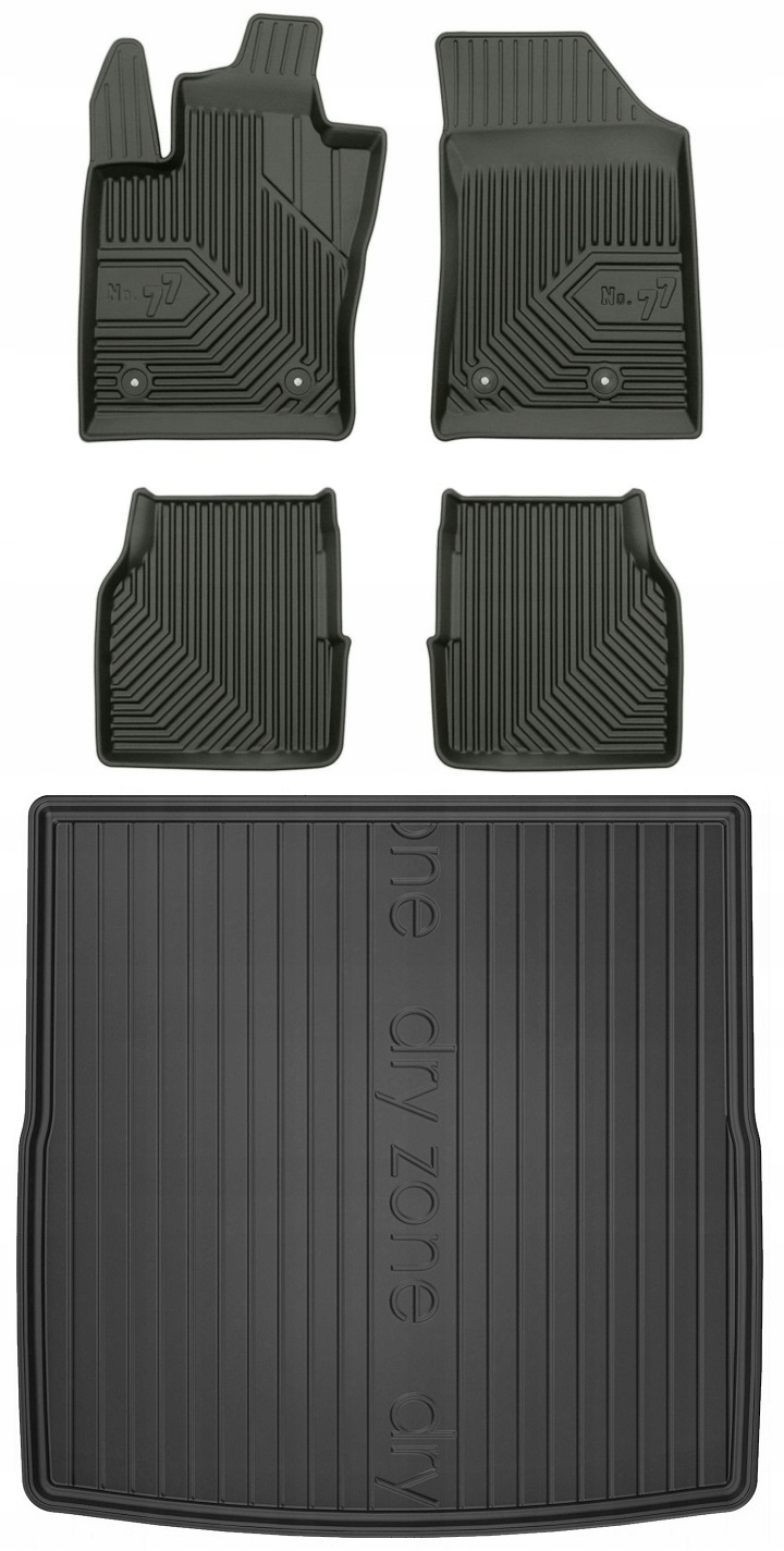 Set 77 Koberce a rohože Jeep Compass 2 od 2016- g