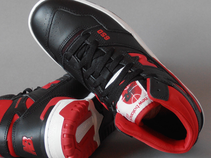 スニーカー New Balance SS23 '650 sneakers (BB650RBR BLACKRED) New Balance BB650RBR BLACK/RED（ニューバランス BB650RBR