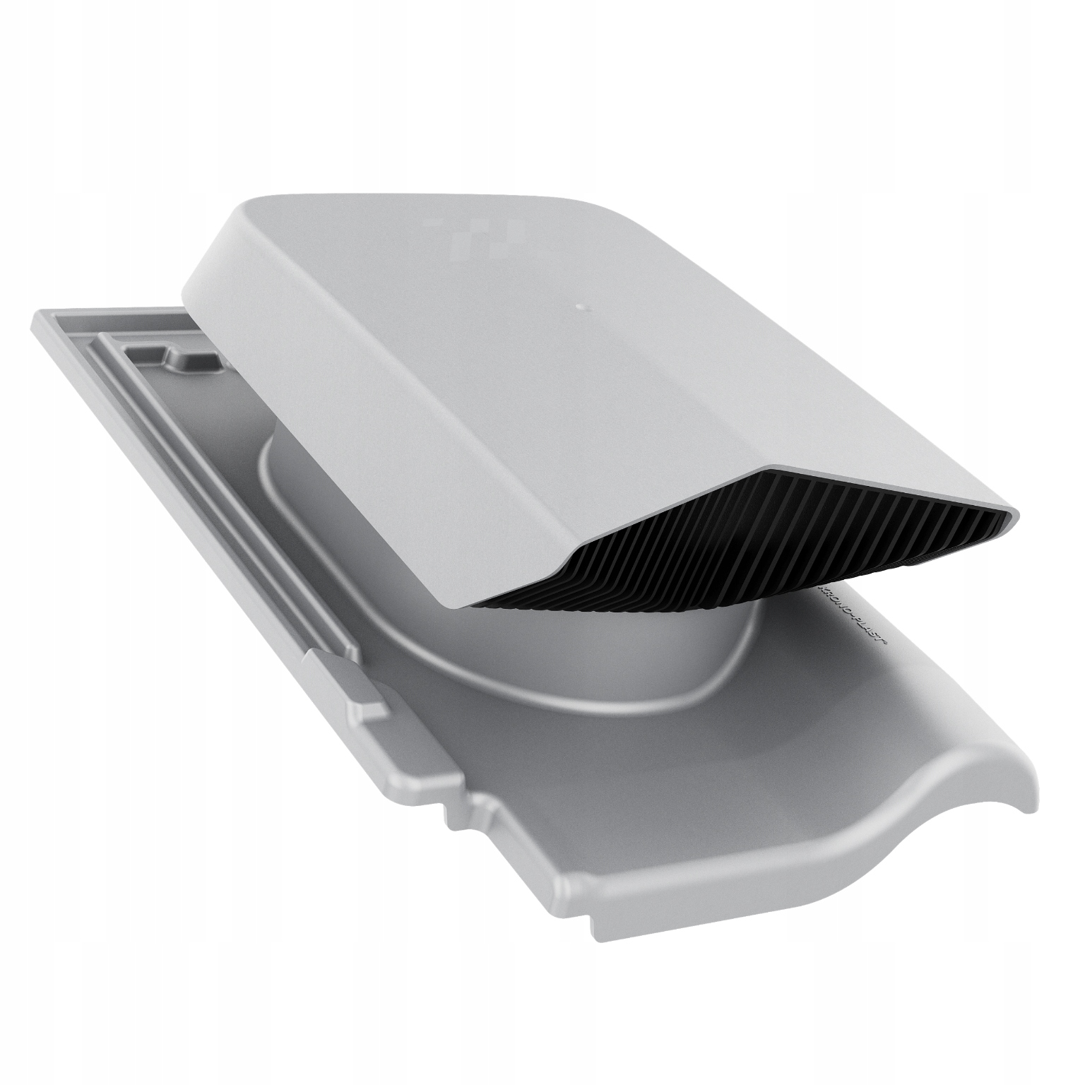 Ventilační střešní ventilátor Bogen Innovo 12 Titan Ušlechtilý