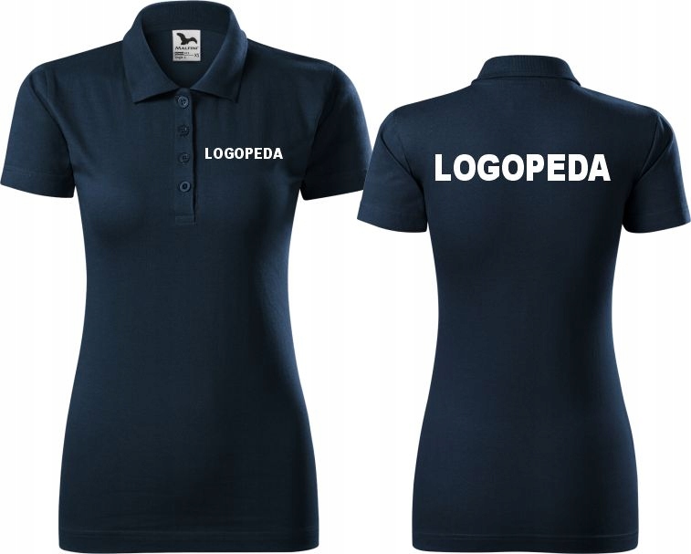 

Damska Koszulka Polo Logopeda Bawełna Jakość