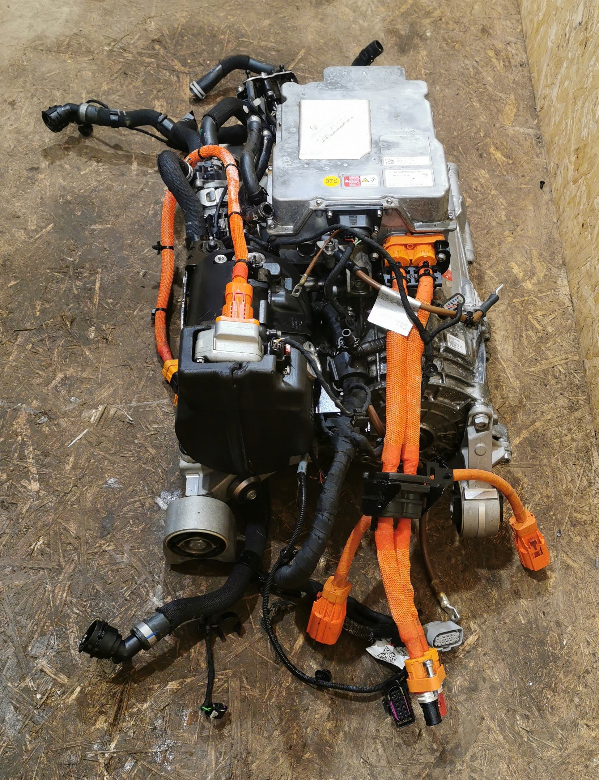 engine electrical front PORSCHE TAYCAN TURBO AUDI ETRON GT EBG 1