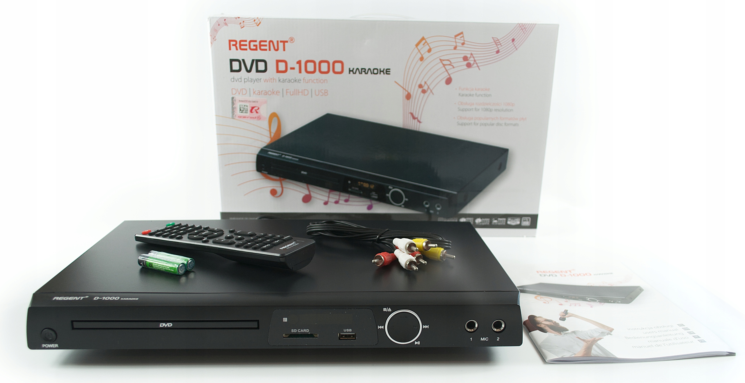 

Odtwarzacz DVD Ferguson Usb diVX Full Hd 1920 1080