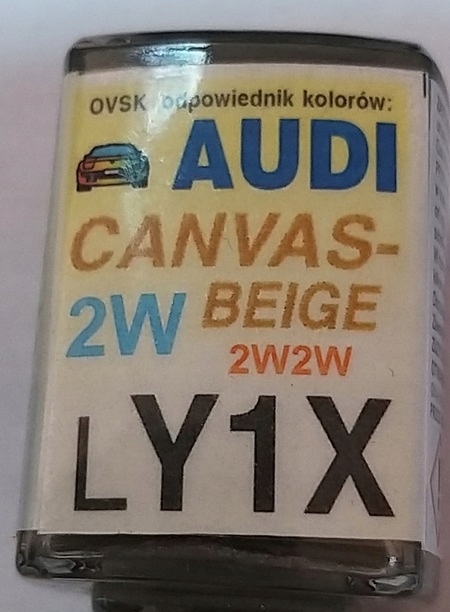 

Zaprawka Lakiernicza Volkswagen LY1X Y1X canv beig
