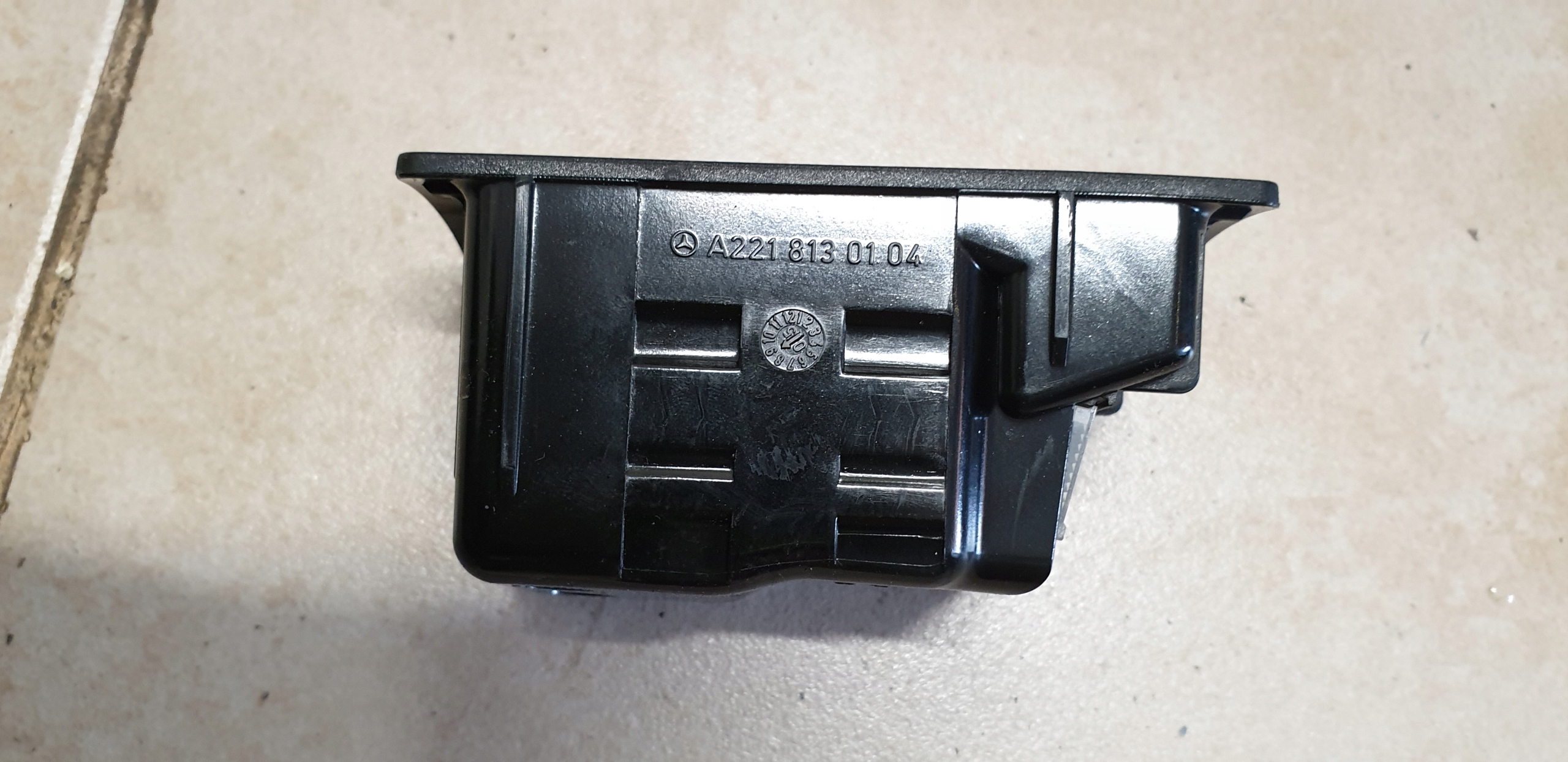 ashtray passenger compartment left rear part MERCEDES S W221