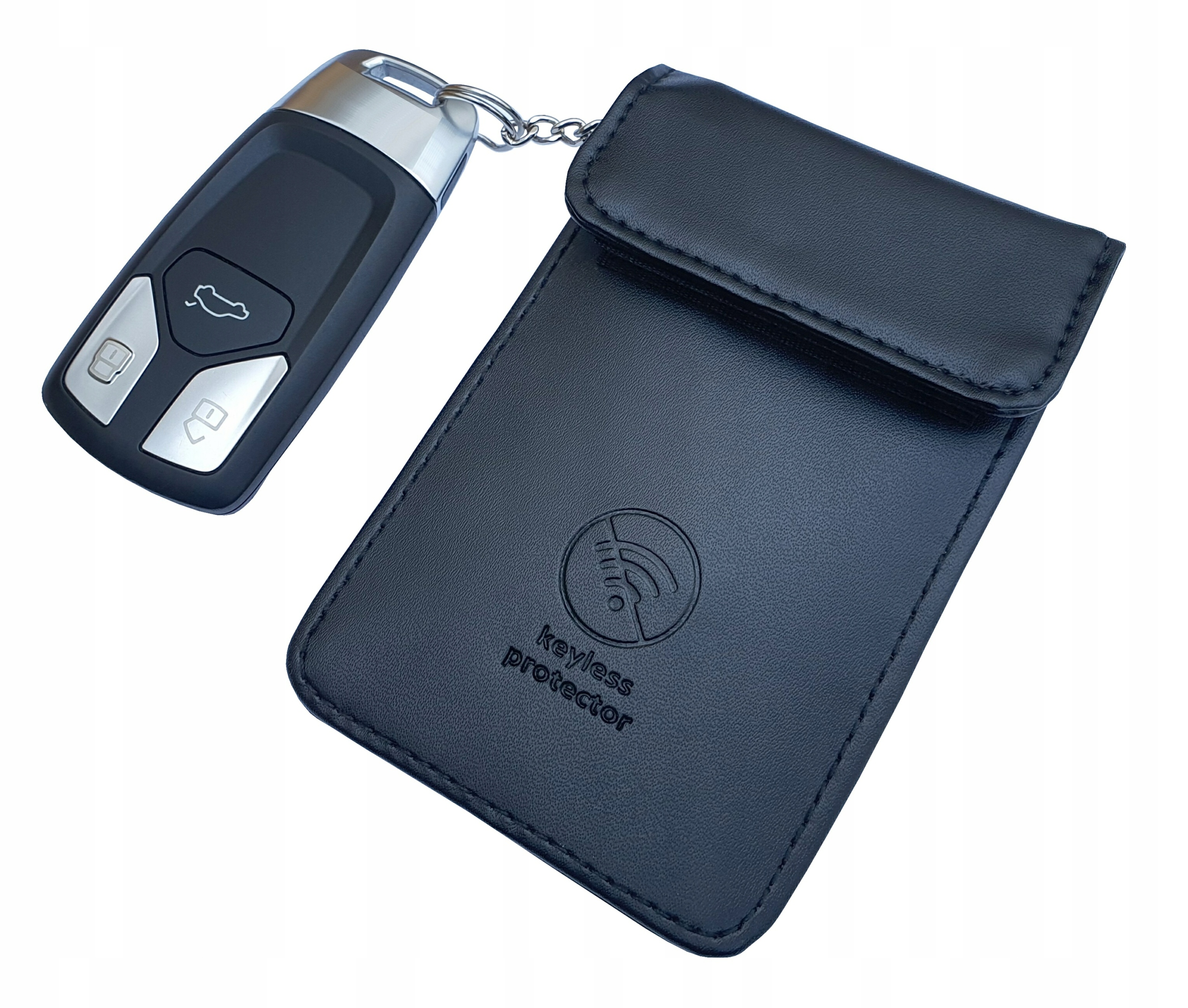 

Pokrowiec Etui Blokujące Sygnał Kluczyki Keyless