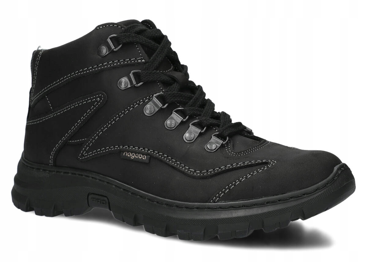 Nagaba 404 Černá Crazy Beránek Pánská Treková Košile Velikost 45