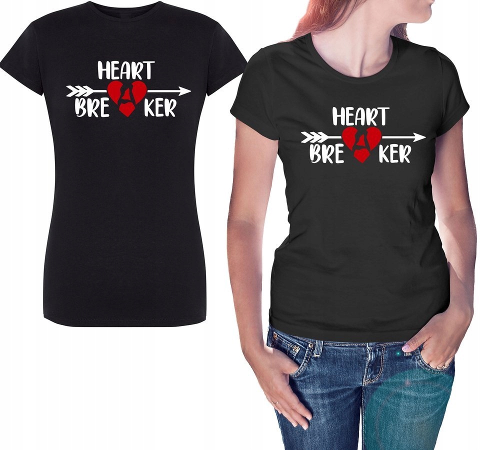 

Koszulka damska Heart Breaker Black M
