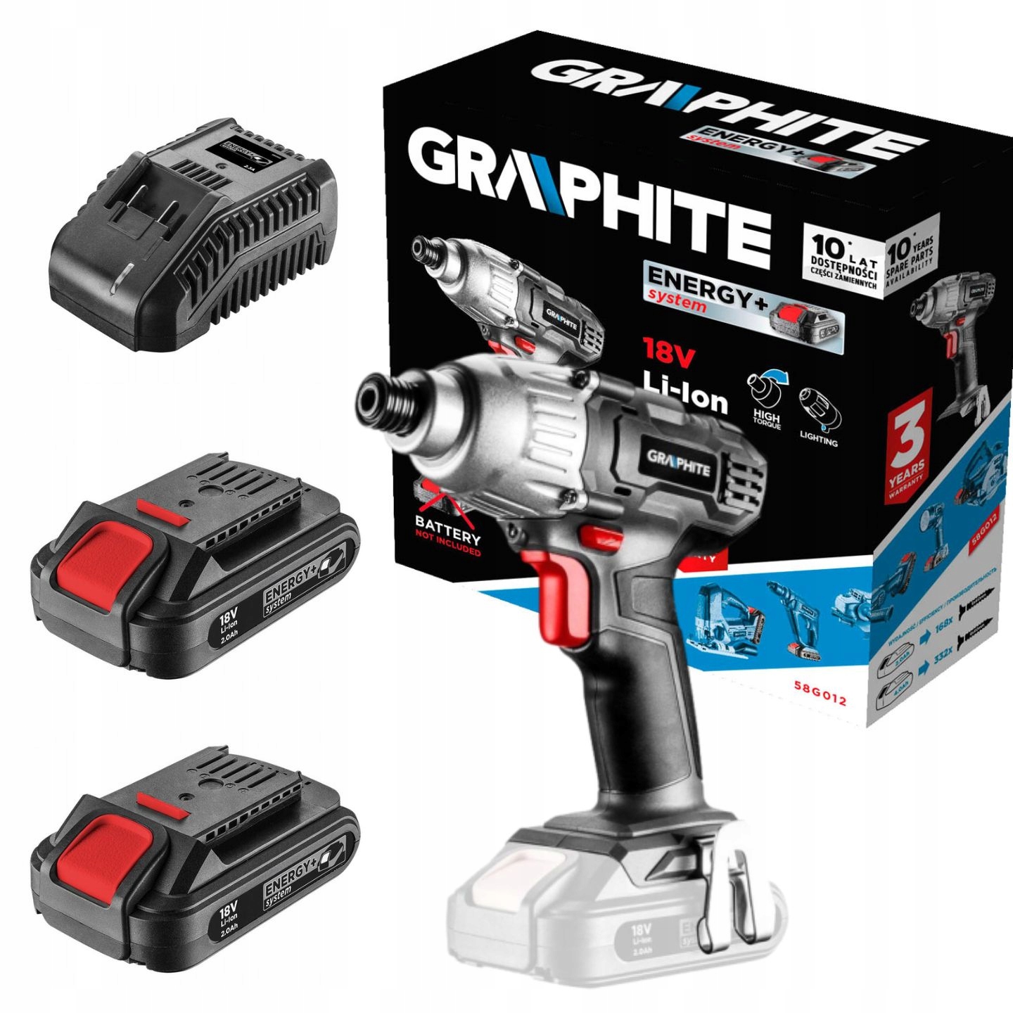 

Zakrętarka akum 2 aku ład Graphite