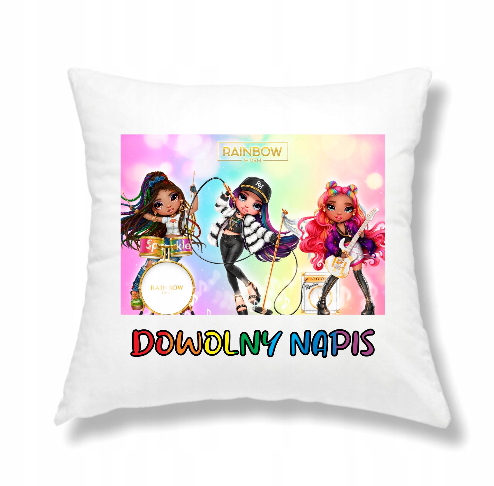 

Poduszka Rainbow High Dowolny Napis