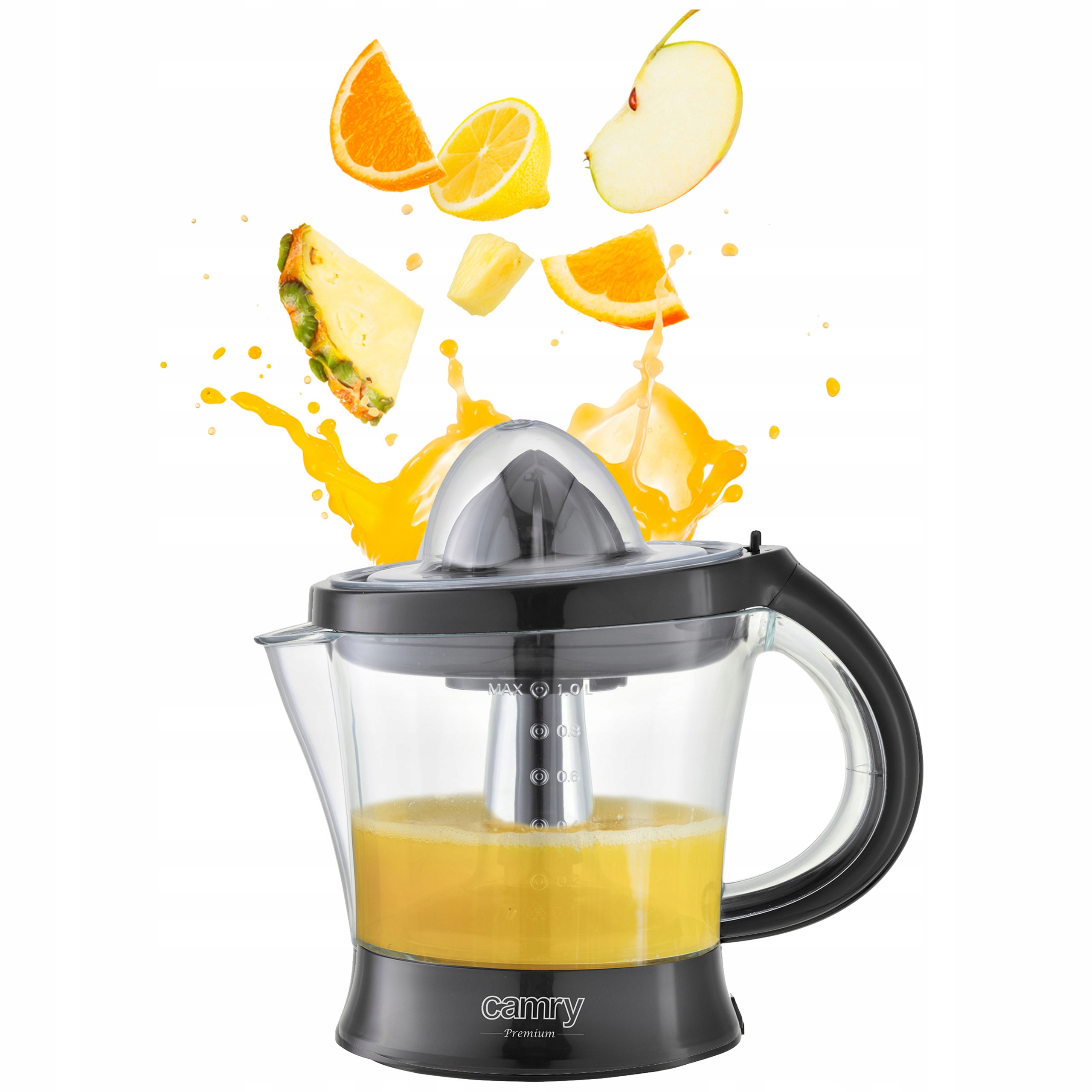 Wyciskarka do Cytrusów CR 4008 40W Automatyczna 1L Czarna