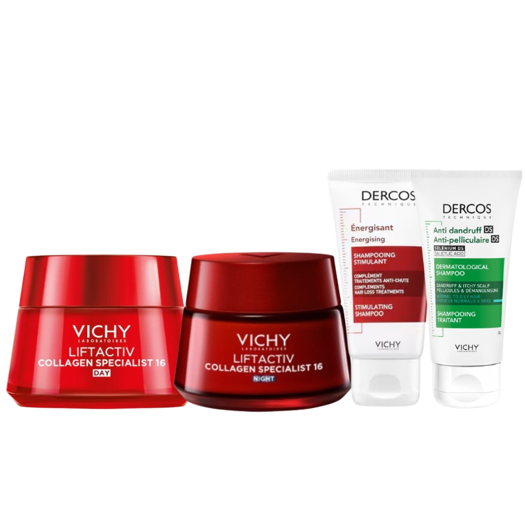 Vichy Liftactiv Collagen Specialist 16 zestaw: krem na dzień i noc 2x50ml