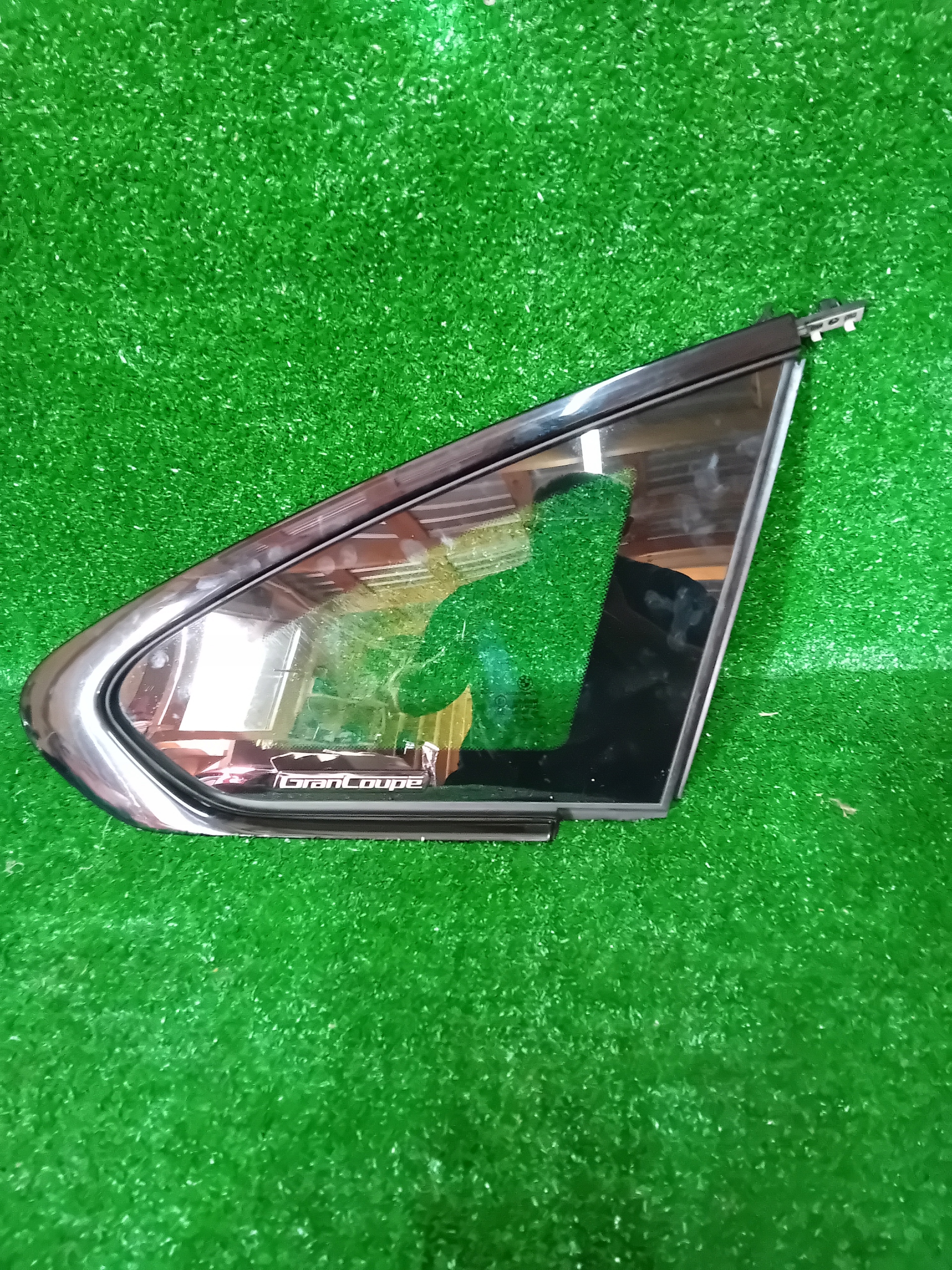 window bodywork right rear part BMW 4 F36 GRAN COUPE moulding CHROM