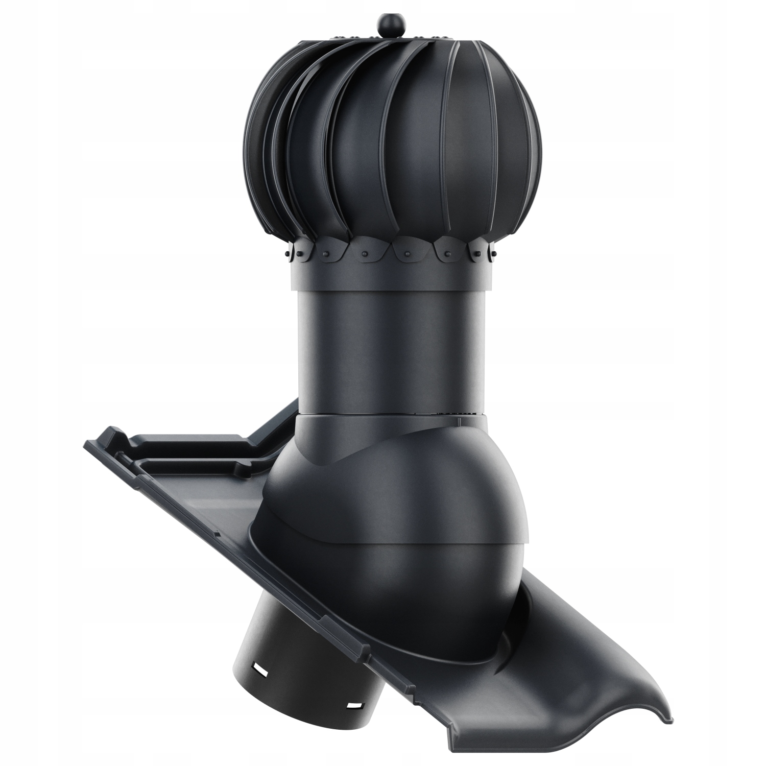 Roben Monza Antracit Grafit kulový rotační Větrací komín Ø150