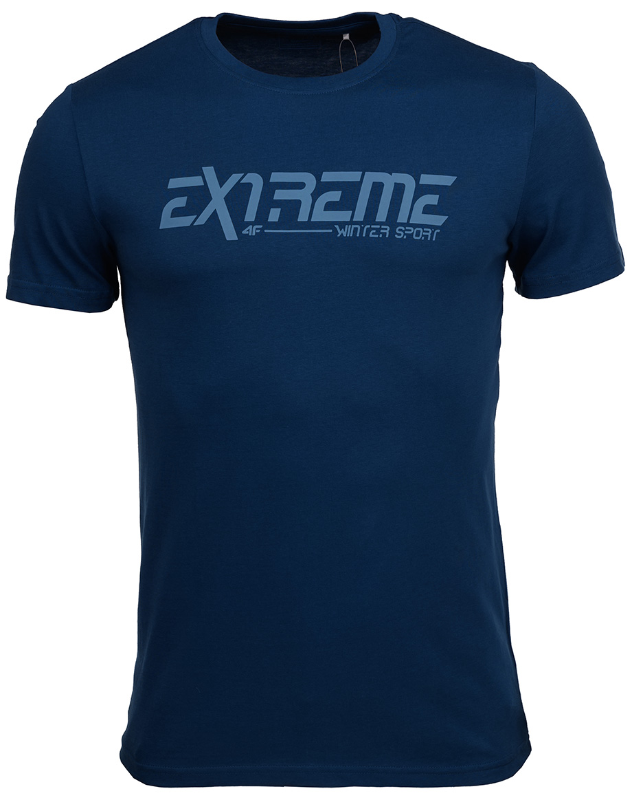 

4F koszulka t-shirt męska bawełna logo roz.XL