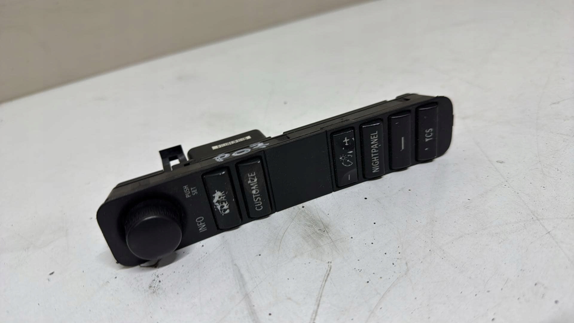 button NIGHT Panel TCS SAAB 93 9-3 02-07r 12792587 switch TEMPOMATU