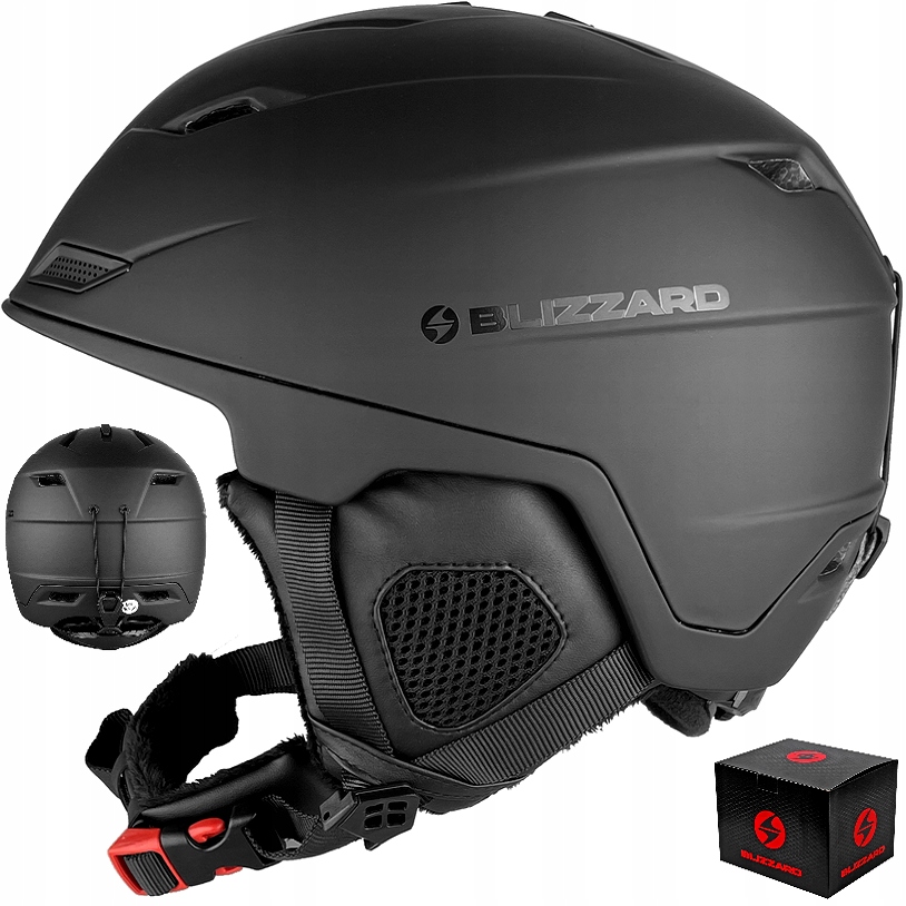 Kask narciarski, snowboardowy Blizzard Double 60-63cm black matt