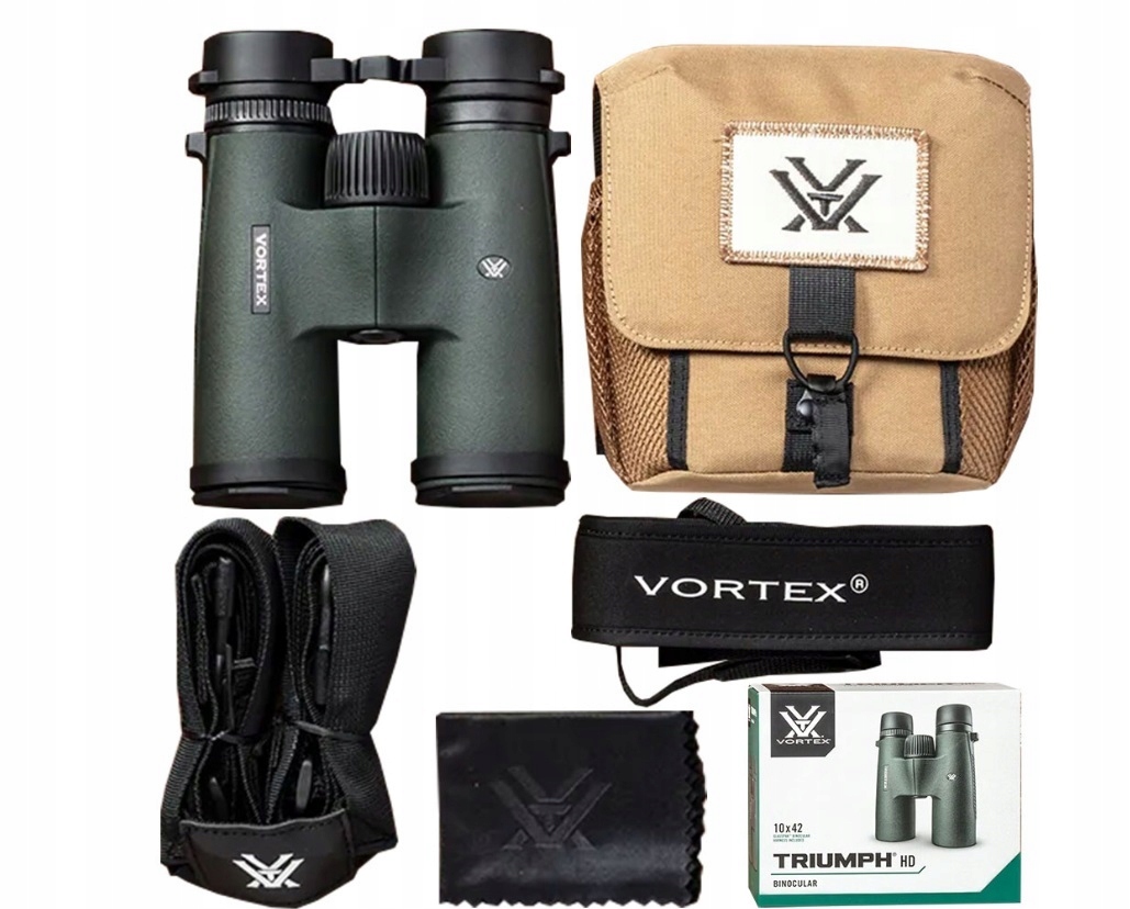 ĎALEKOHĽAD VORTEX TRIUMPH HD 10X42 DOŽIVOTNÝ SET