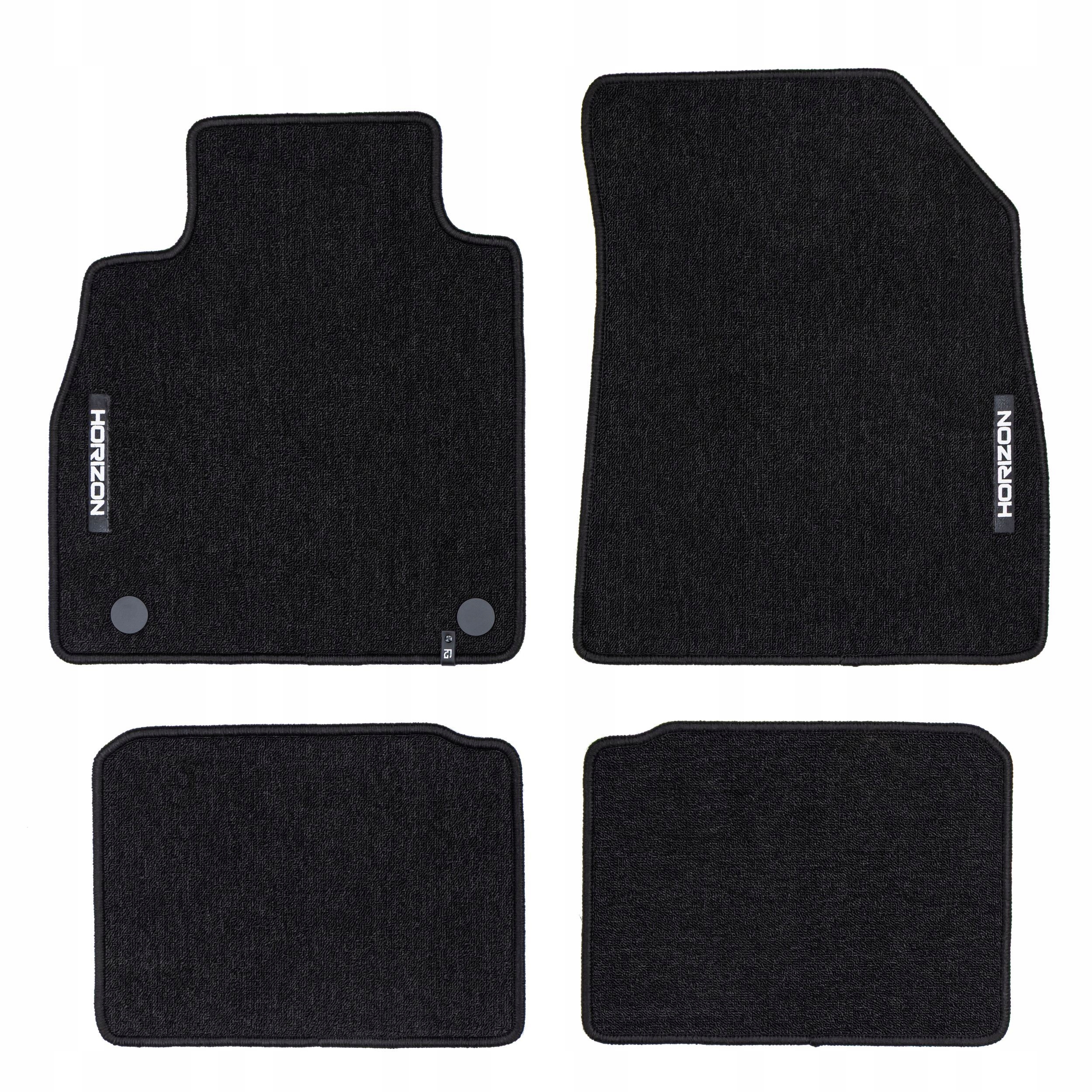 Frogum Velurové autokoberce Horizon pro Nissan Micra K14 2016-2022