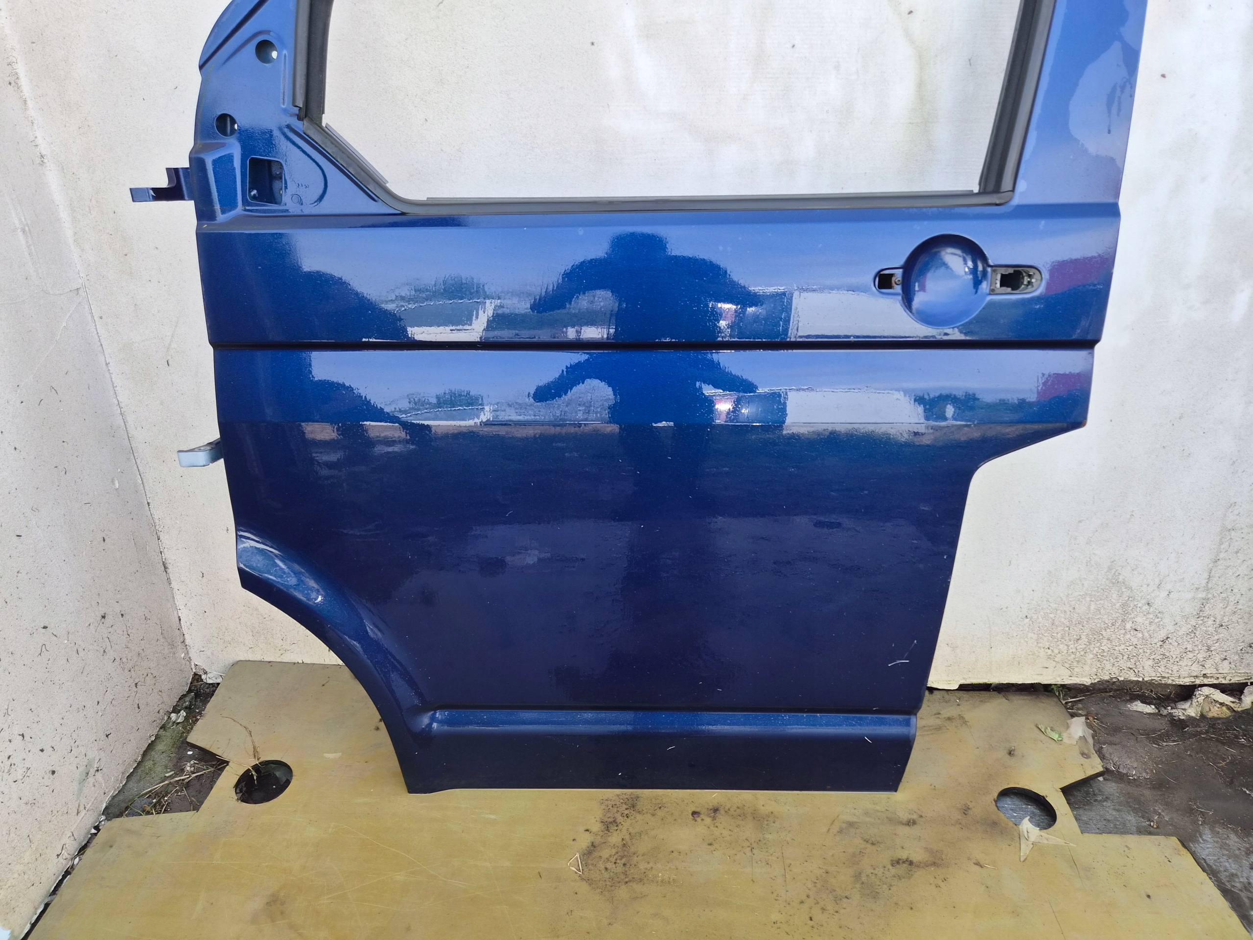door front left VW T5 T5 LIFT front kierowca/ driver´s granatowe