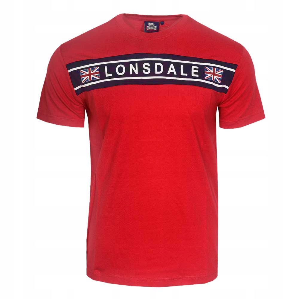 

Lonsdale T-shirt Koszulka 21154 Czerwona Rozm. XL