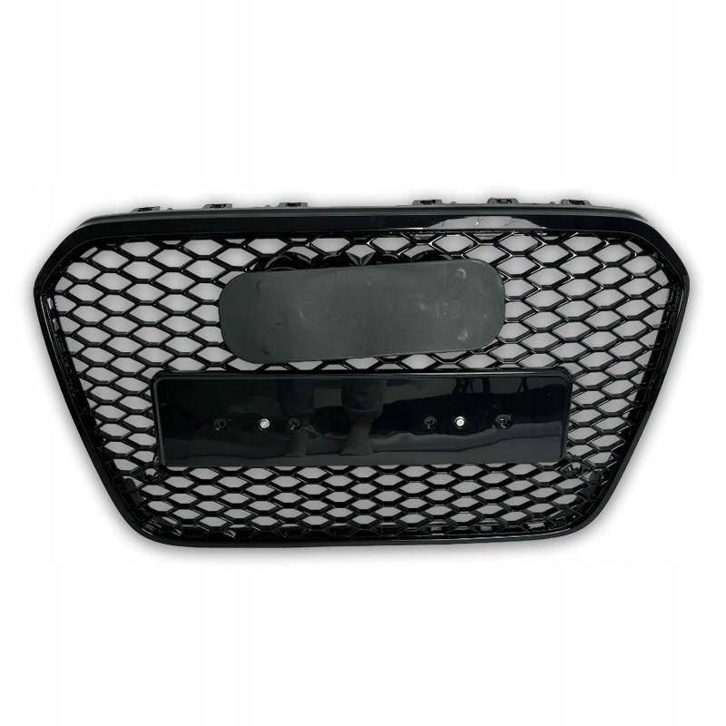 Atrapa Chladiče Gril A6 C7 Medová Plástev 10-14 Černý Lesk