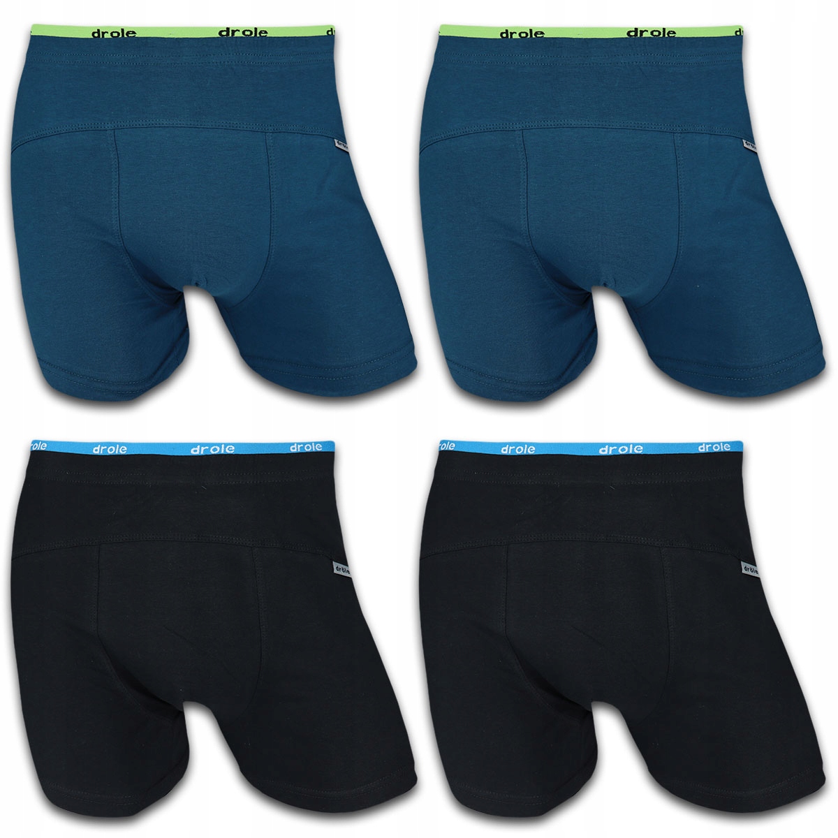

4x Bokserki Męskie Drole Bawełna+ wybór L