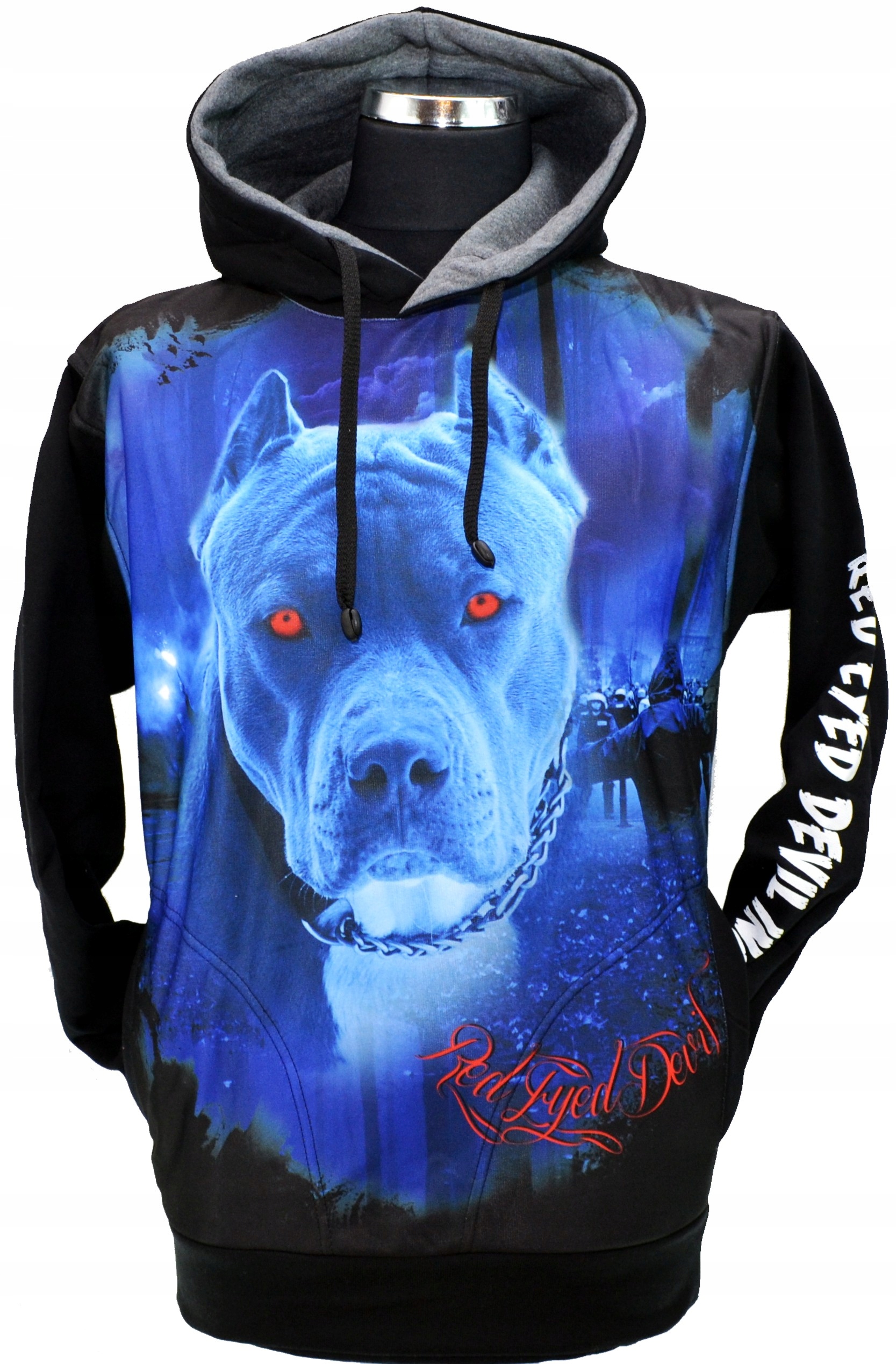 

Bluza z kapturem nadruk 3D prosto od prod S