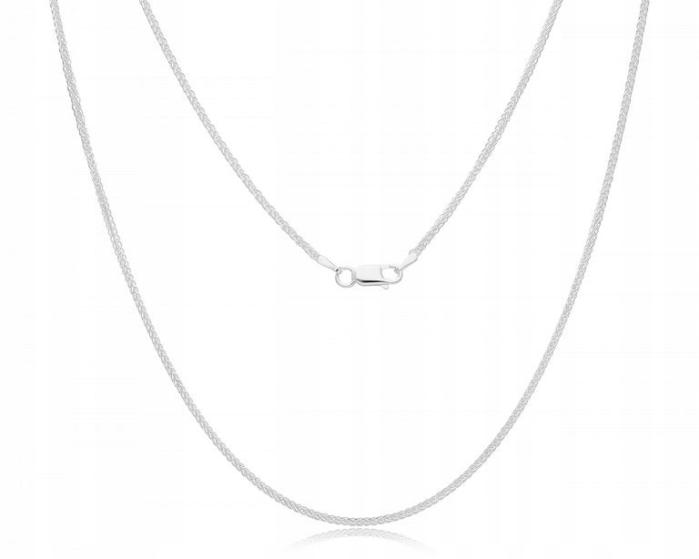 Stříbrný Řetízek Dámský Splétaný Lisi Ocas pr.925 délka 50 cm Plný
