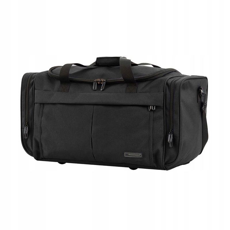 Duża torba podróżna do ręki z bocznymi kieszeniami i paskiem 80l
