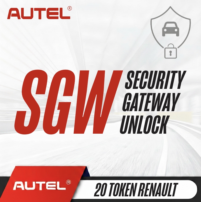 AUTEL SGW bramka RENAULT DACIA 20 TOKENÓW tylko AUTEL EUROPE