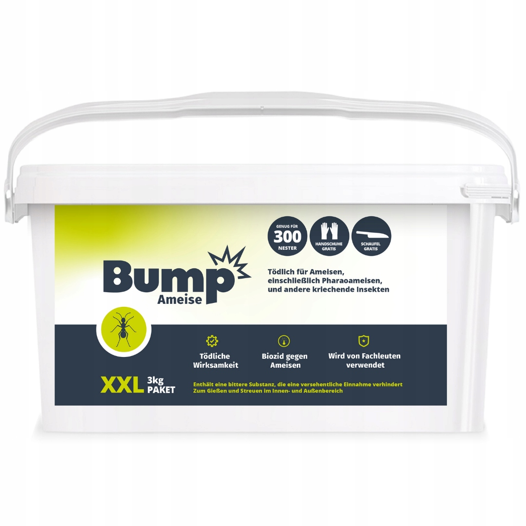 Bump Ameise Granulat Proszek środek na mrówki faraona preparat trutka 3kg