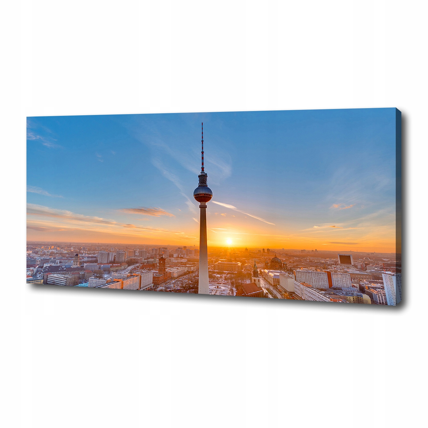 

Foto obraz na płótnie Wieża telewizyjna 125x50 cm
