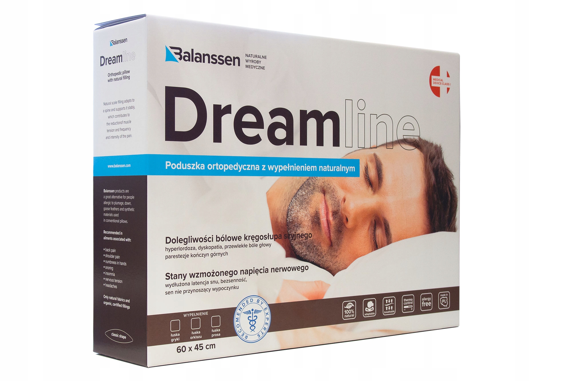 

Balanssen Dreamline poduszka ortopedyczna gryka