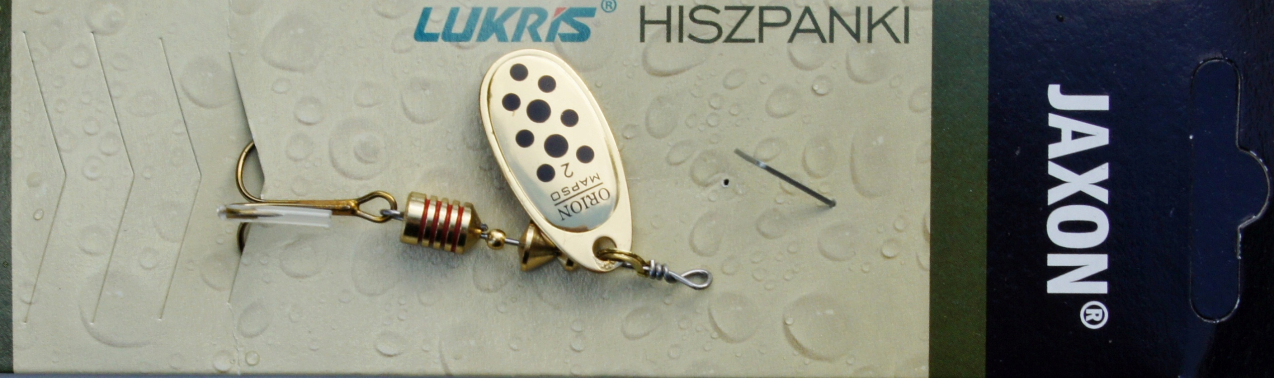 BŁYSTKA OBROTOWA JAXON HISZPANKA NA OKONIA I SZCZUPAKA OBROTÓWKA nr2 Kod producenta BL-POR2ON