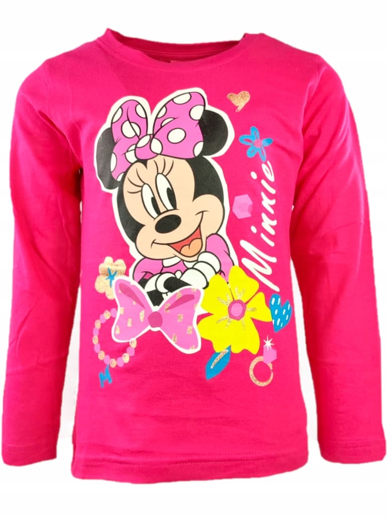 

Bluzka z długim rękawem Myszka Minnie 128