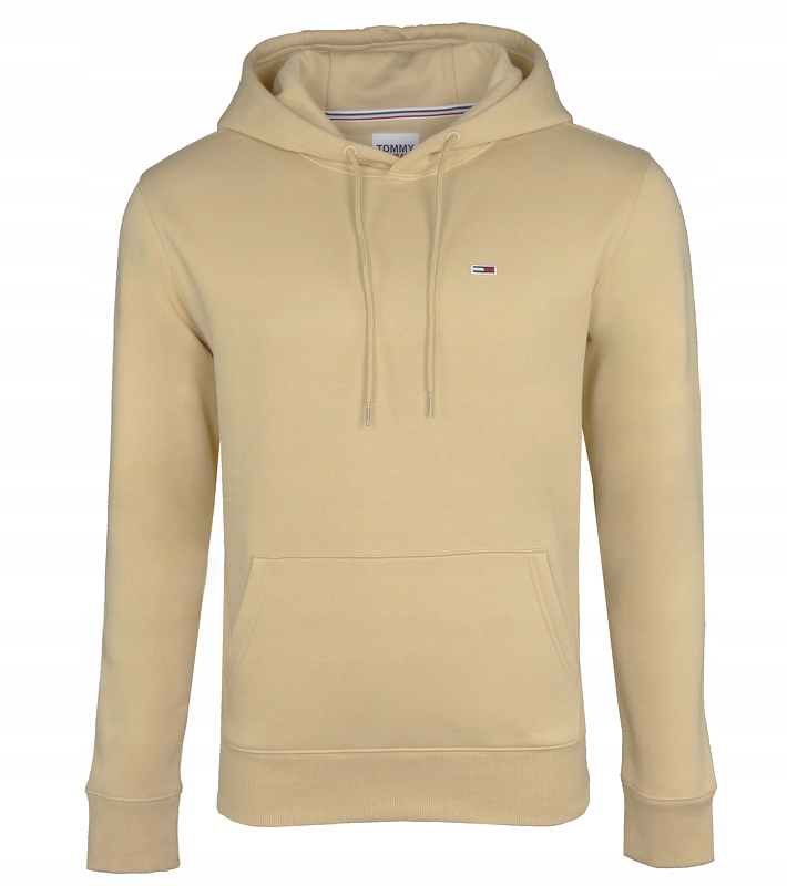 Tommy Jeans pánská mikina s kapucí, béžová, Xs