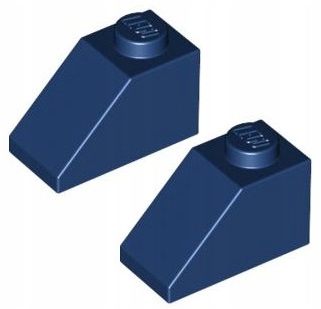

Lego Skos 1x2 Ciemny Niebieski (3040/6103405) 2szt