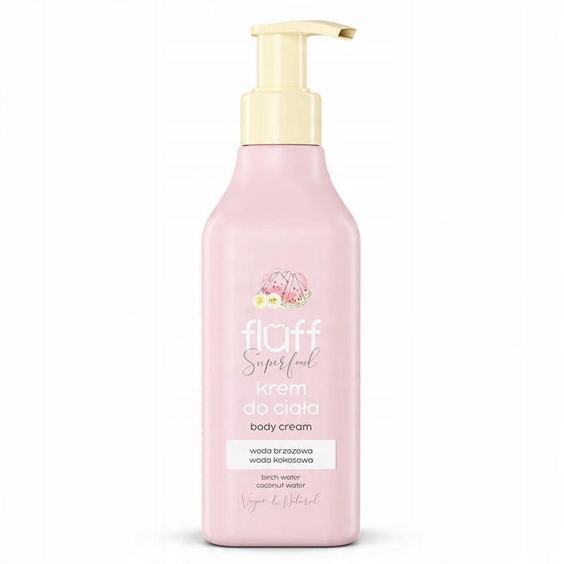 

Fluff krem do ciała Banan i Arbuz 200ml