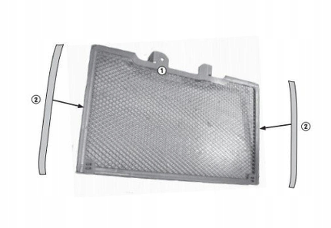 Kappa Kryt Chladiča Honda Nc 750X (16-17) Čierny ()