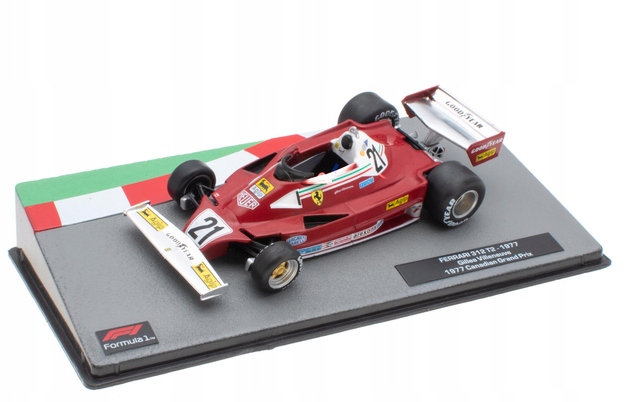 Ferrari 312 T2 Gilles Villeneuve 77 1:43 Altaya