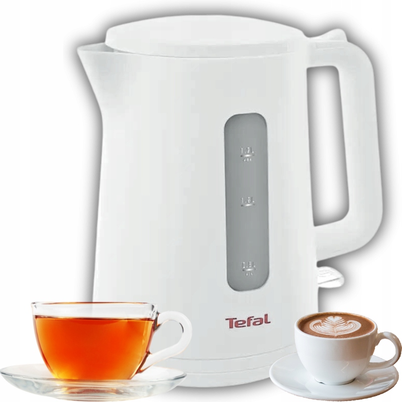 Czajnik Elektryczny Bezprzewodowy Tefal 1,7L Obrotowa Podstawa Filtr 2400W