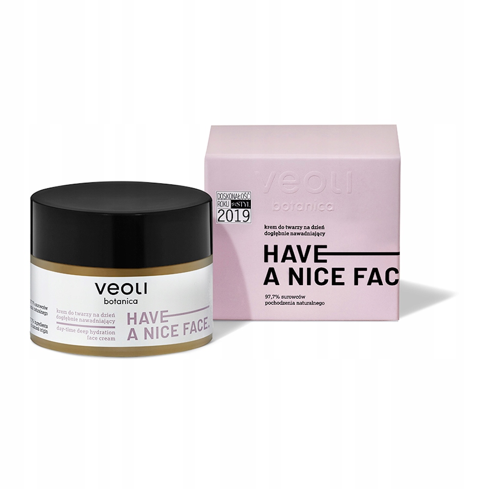 Veoli Botanica Hloubkově hydratační denní krém Have A Nice Face 50 ml
