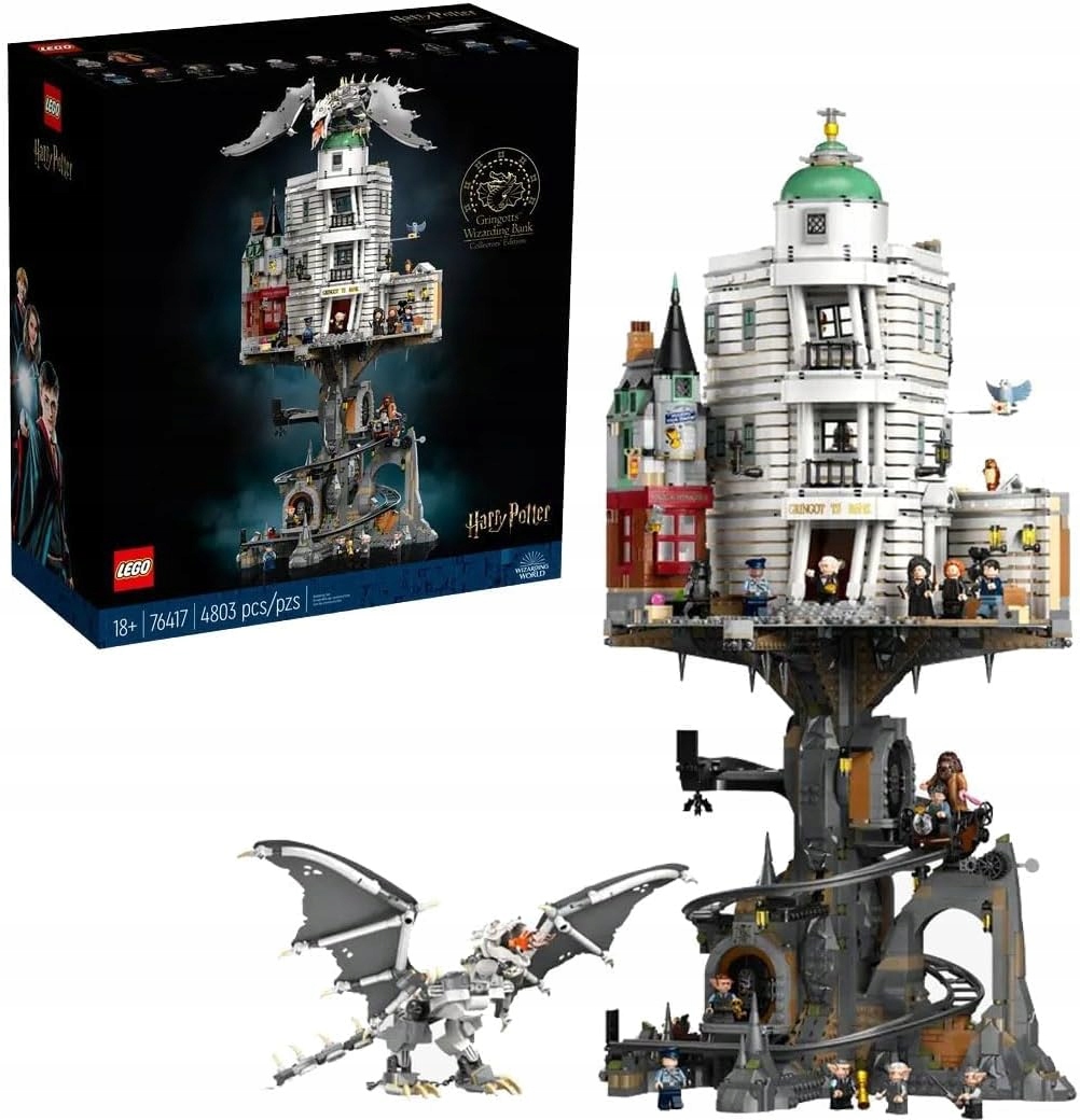 Lego Harry Potter 76417 Bank Gringotta edycja kolekcjonerska