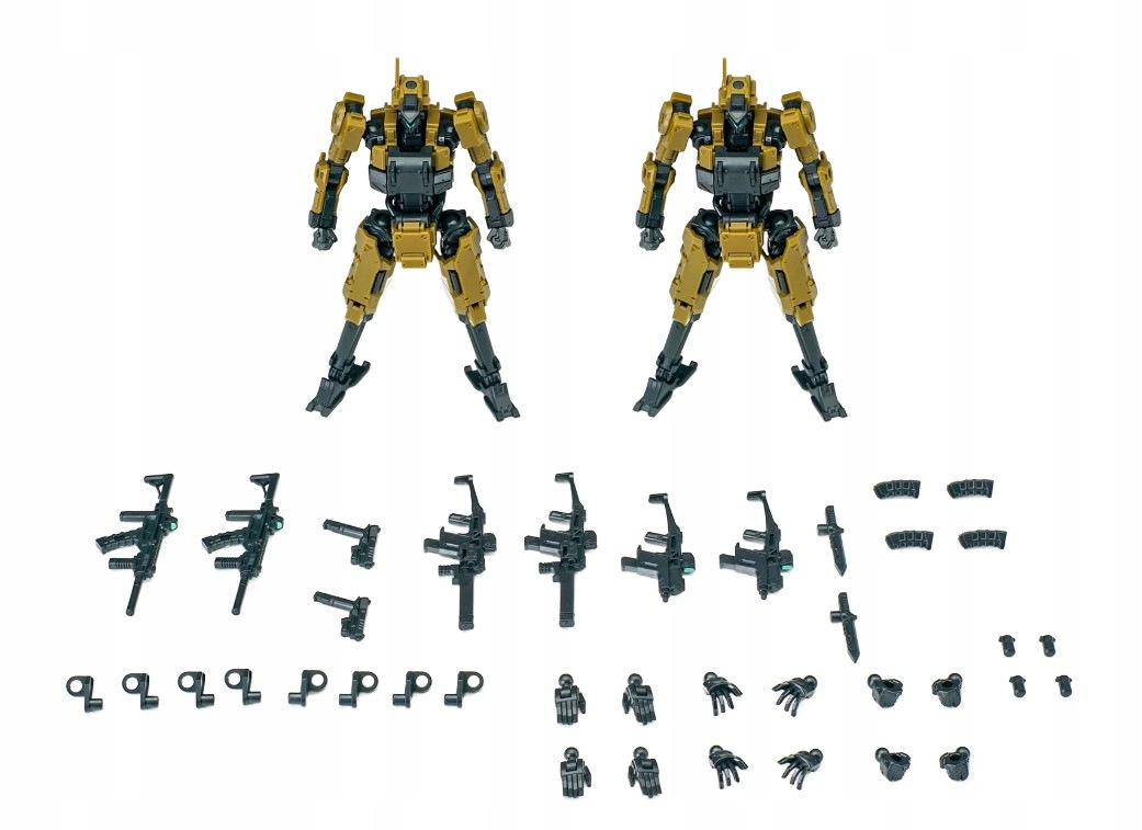 3 Min Project Fenrir (Yellow) Model Kit 1/18 11.2cm