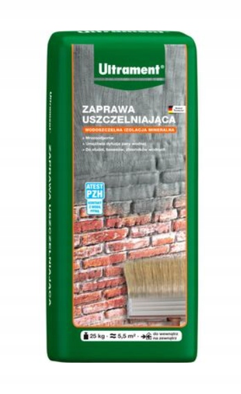 

Zaprawa uszczelniajaca wodoszczelna Ultrament 25KG