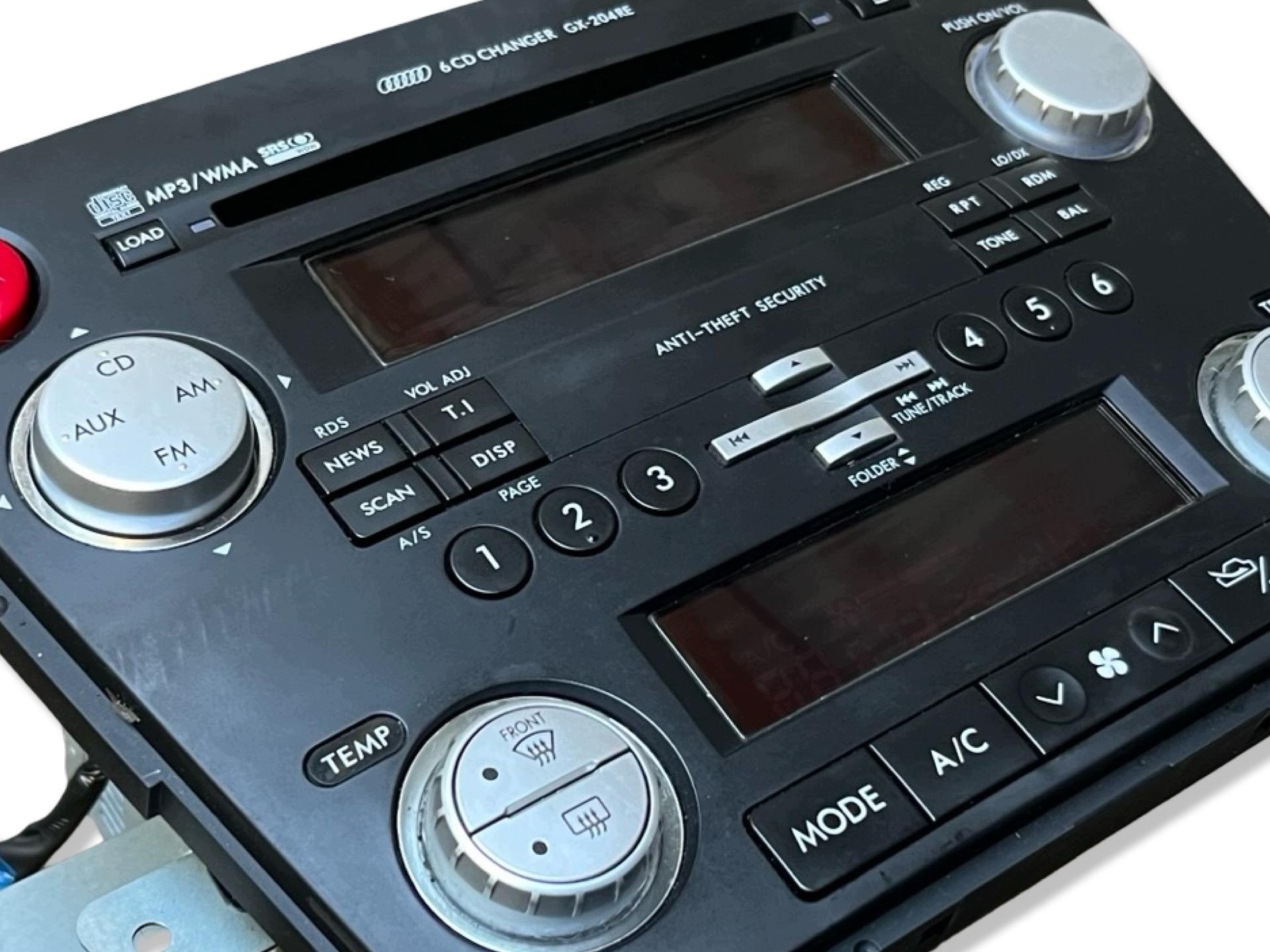Radio auto Subaru Outback 3 facelift BP 2007 86201AG350
