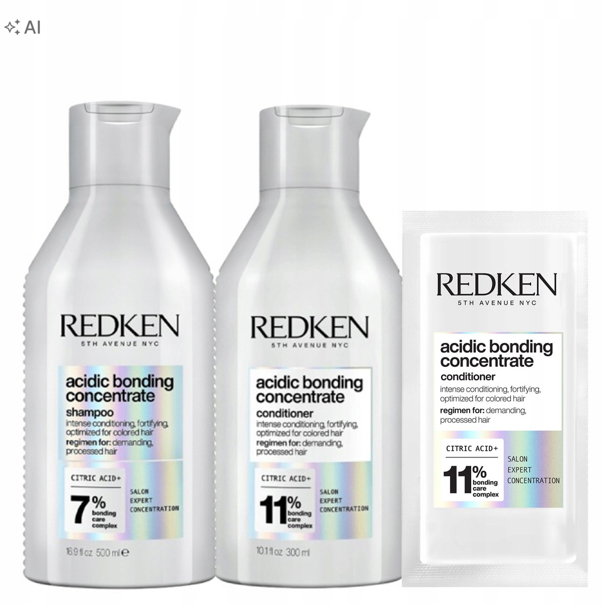 Redken Acidic Bonding Concentrate šampon kondicionér na vlasy 300 ml Dárek