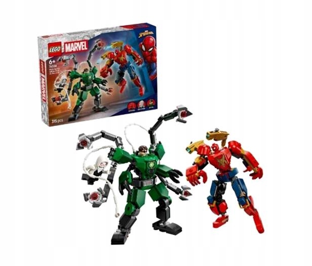 Lego(r) Heroes 76338 Bitva Mechů: Spider-Man